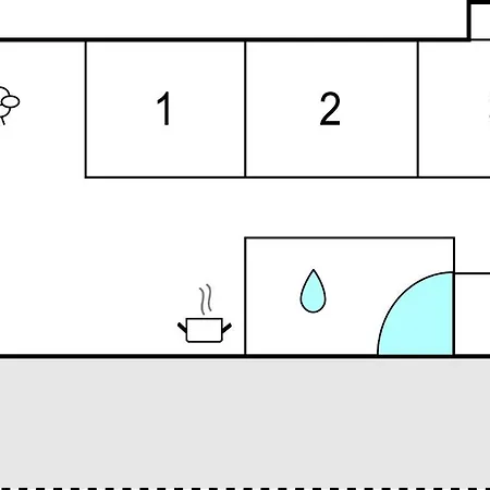 Three-bedroom Holiday In 度假居 Fjerritslev